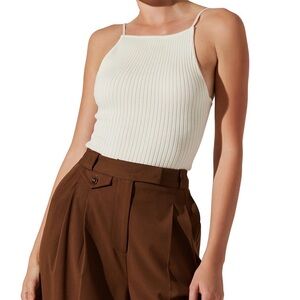 ASTR the Label Women's Jenini Halter Sleeveless Sweater